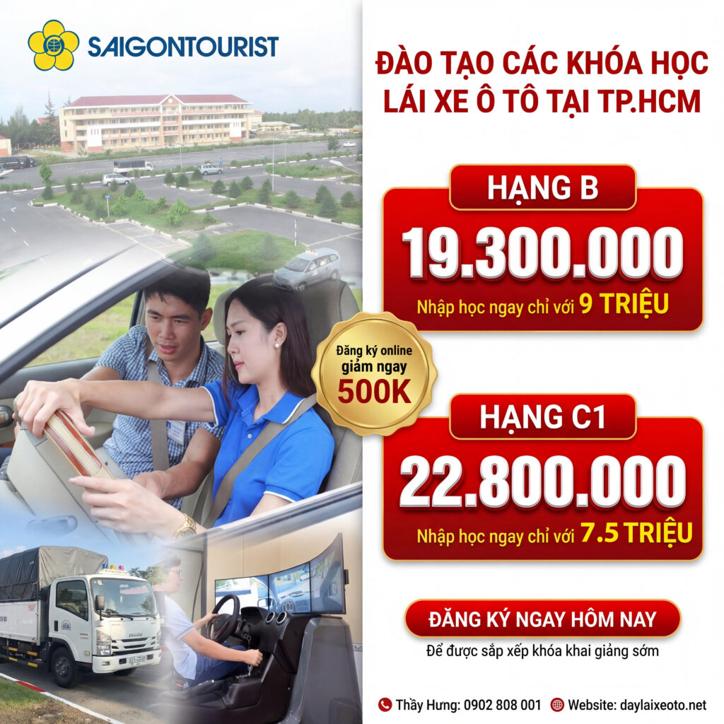 khoa hoc lai xe o to tai tphcm 1